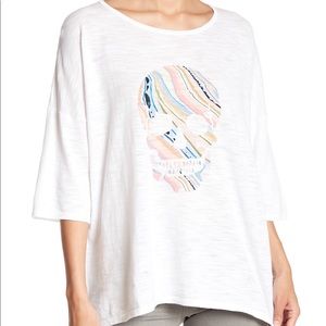 SKULL CASHMERE size small top